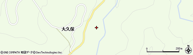 福島県西会津町（耶麻郡）野沢（家ノ下甲）周辺の地図