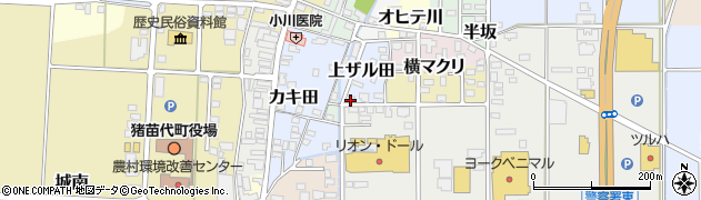 福島県耶麻郡猪苗代町上ザル田2-3周辺の地図