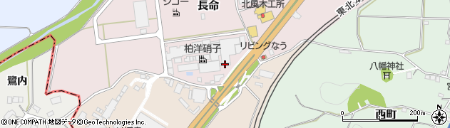 福島県二本松市長命38周辺の地図