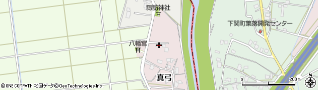 新潟県長岡市真弓39周辺の地図