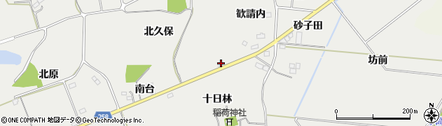 福島県南相馬市小高区飯崎十日林1周辺の地図