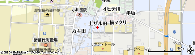 福島県耶麻郡猪苗代町上ザル田3周辺の地図