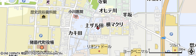 福島県耶麻郡猪苗代町上ザル田574周辺の地図
