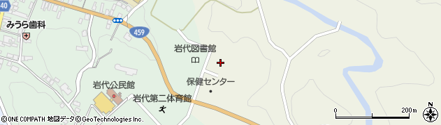 福島県二本松市上長折行部内43周辺の地図