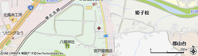 福島県二本松市西町15周辺の地図