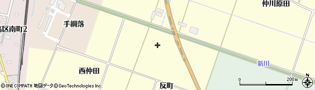 福島県南相馬市小高区岡田周辺の地図