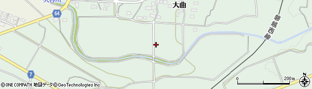 福島県耶麻郡磐梯町更科大曲村前周辺の地図