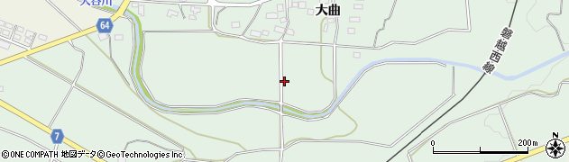 福島県磐梯町（耶麻郡）更科（大曲村前）周辺の地図