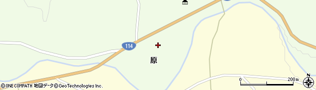 福島県浪江町（双葉郡）下津島（原）周辺の地図