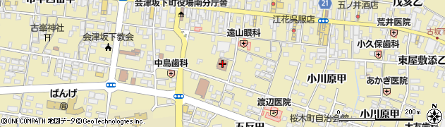 会津坂下町役場　ファミリーサポートセンター周辺の地図