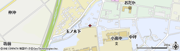 福島県南相馬市小高区吉名（玉ノ木下）周辺の地図