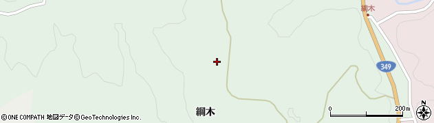 福島県二本松市太田（綱木）周辺の地図