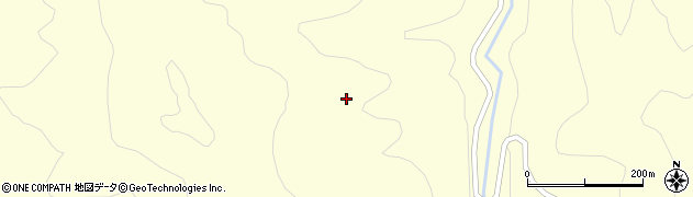 福島県西会津町（耶麻郡）睦合（中山甲）周辺の地図