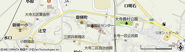 磐梯町役場　社会福祉協議会・シルバー人材センター周辺の地図