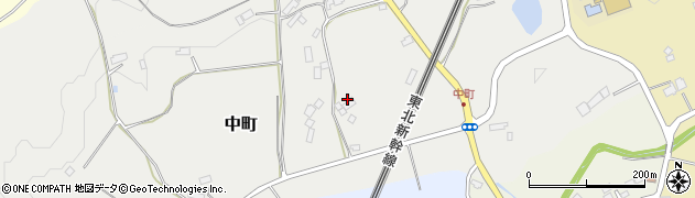 福島県二本松市中町327周辺の地図