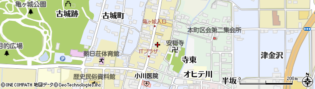 福島県耶麻郡猪苗代町本町周辺の地図