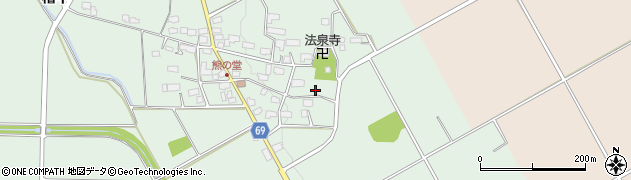 福島県会津若松市河東町熊野堂（村内甲）周辺の地図