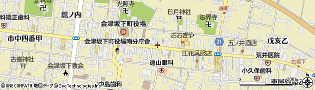 大川原洋品店周辺の地図