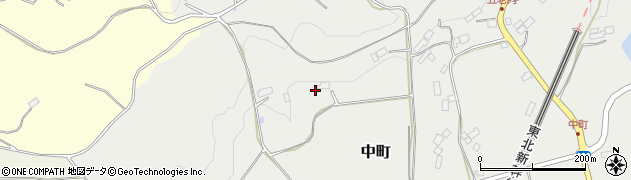 福島県二本松市中町244周辺の地図
