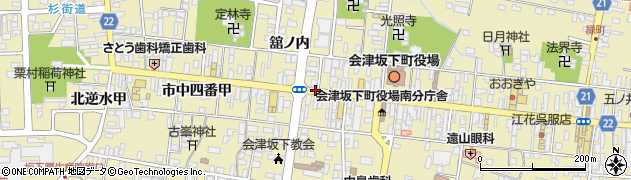 赤城タクシー前周辺の地図