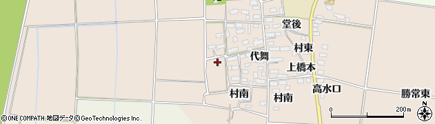 福島県湯川村（河沼郡）勝常周辺の地図