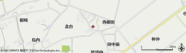 福島県南相馬市小高区飯崎（西根田）周辺の地図