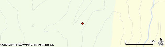 福島県西会津町（耶麻郡）野沢（比利山甲）周辺の地図