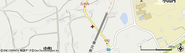 福島県二本松市中町367周辺の地図