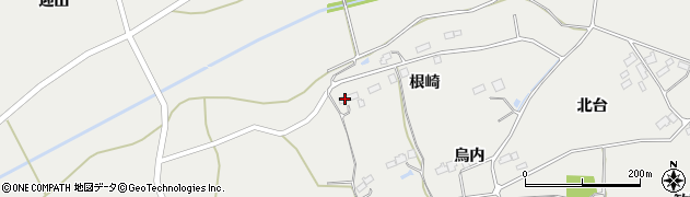 福島県南相馬市小高区飯崎（根崎）周辺の地図