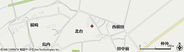 福島県南相馬市小高区飯崎北台周辺の地図