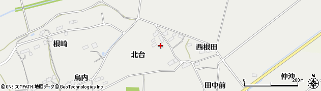 福島県南相馬市小高区飯崎（北台）周辺の地図