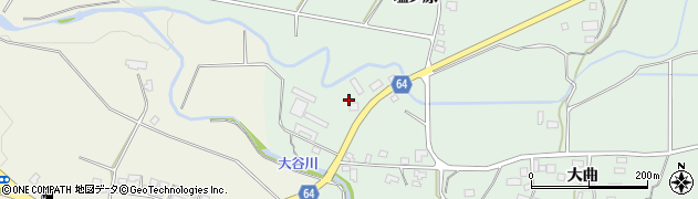 福島県磐梯町（耶麻郡）更科（下中島）周辺の地図