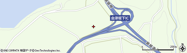 福島県会津坂下町（河沼郡）坂本（下平山甲）周辺の地図