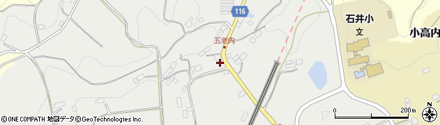 福島県二本松市中町405周辺の地図