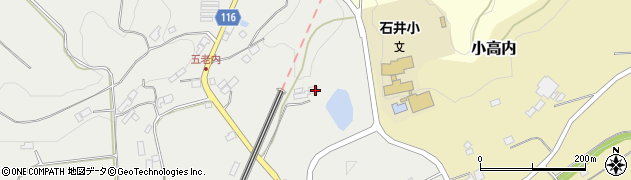 福島県二本松市中町493周辺の地図