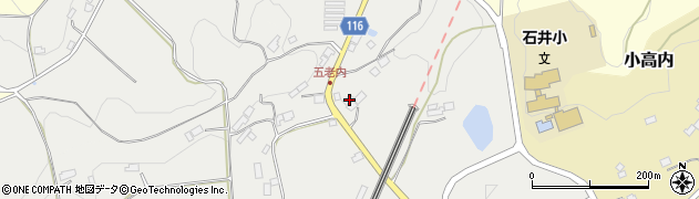 福島県二本松市中町461周辺の地図