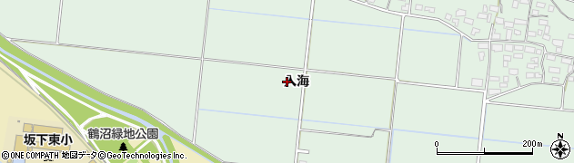 福島県会津坂下町（河沼郡）金上（入海）周辺の地図