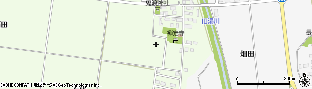 福島県河沼郡湯川村田川作園周辺の地図