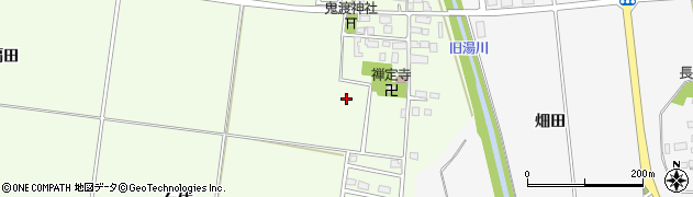 福島県湯川村（河沼郡）田川（作園）周辺の地図