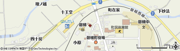 磐梯郵便局周辺の地図
