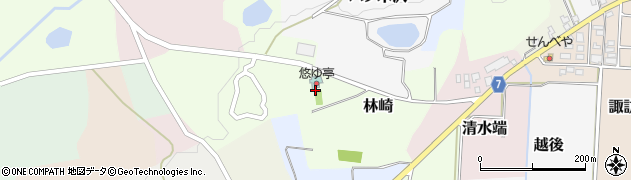 福島県耶麻郡猪苗代町林崎周辺の地図