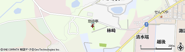 福島県猪苗代町（耶麻郡）林崎周辺の地図