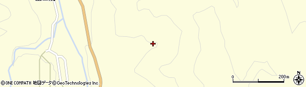福島県西会津町（耶麻郡）下谷（菖蒲沢丁）周辺の地図