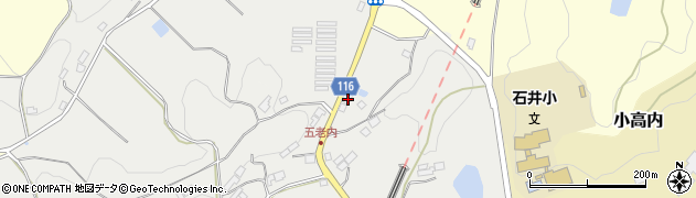 福島県二本松市中町435周辺の地図