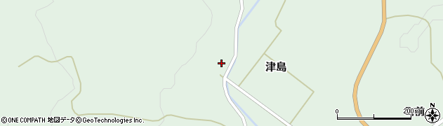 福島県浪江町（双葉郡）津島（東原）周辺の地図