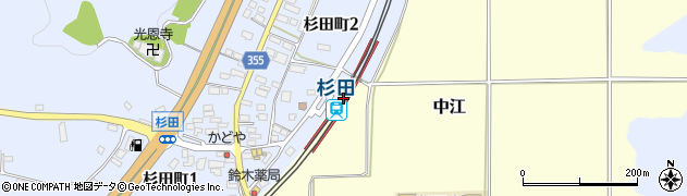 杉田駅周辺の地図