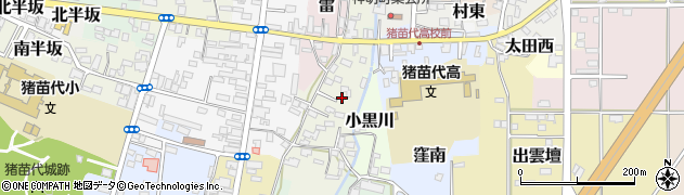 福島県耶麻郡猪苗代町東町裏周辺の地図