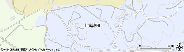 福島県二本松市西勝田（上太池田）周辺の地図
