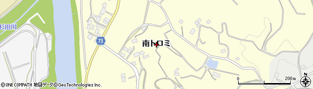 福島県二本松市南トロミ周辺の地図