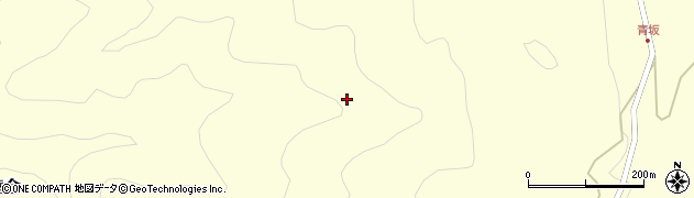 福島県西会津町（耶麻郡）睦合（西表乙）周辺の地図